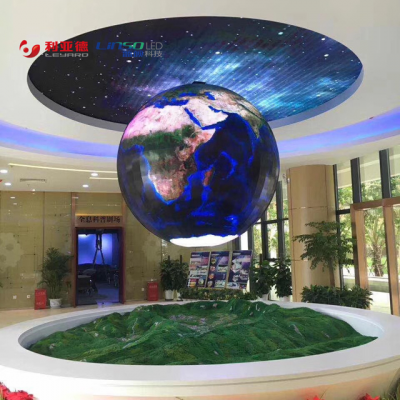 LED led ball screen 3D video display